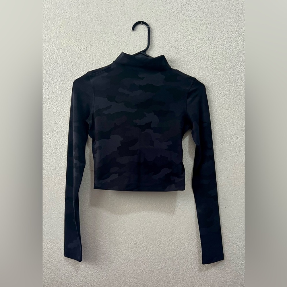 All Around Mock Neck Long Sleeve